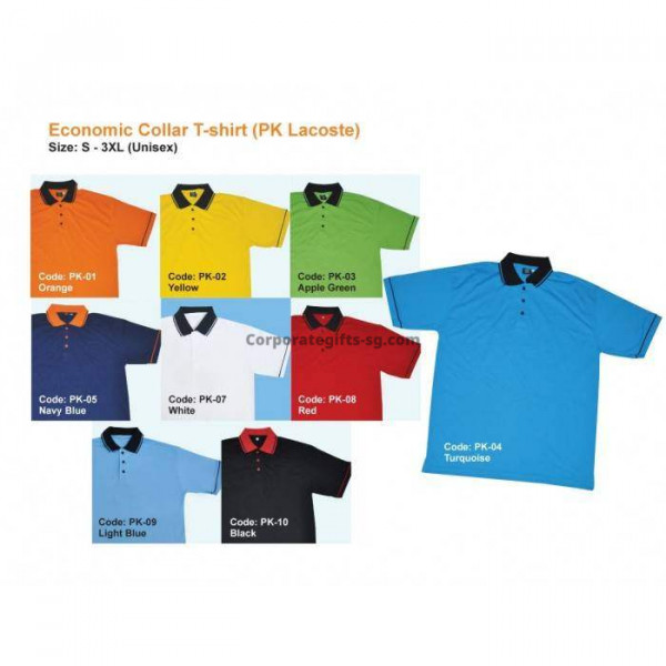 Economic Collar T-Shirt (PK Lacoste)